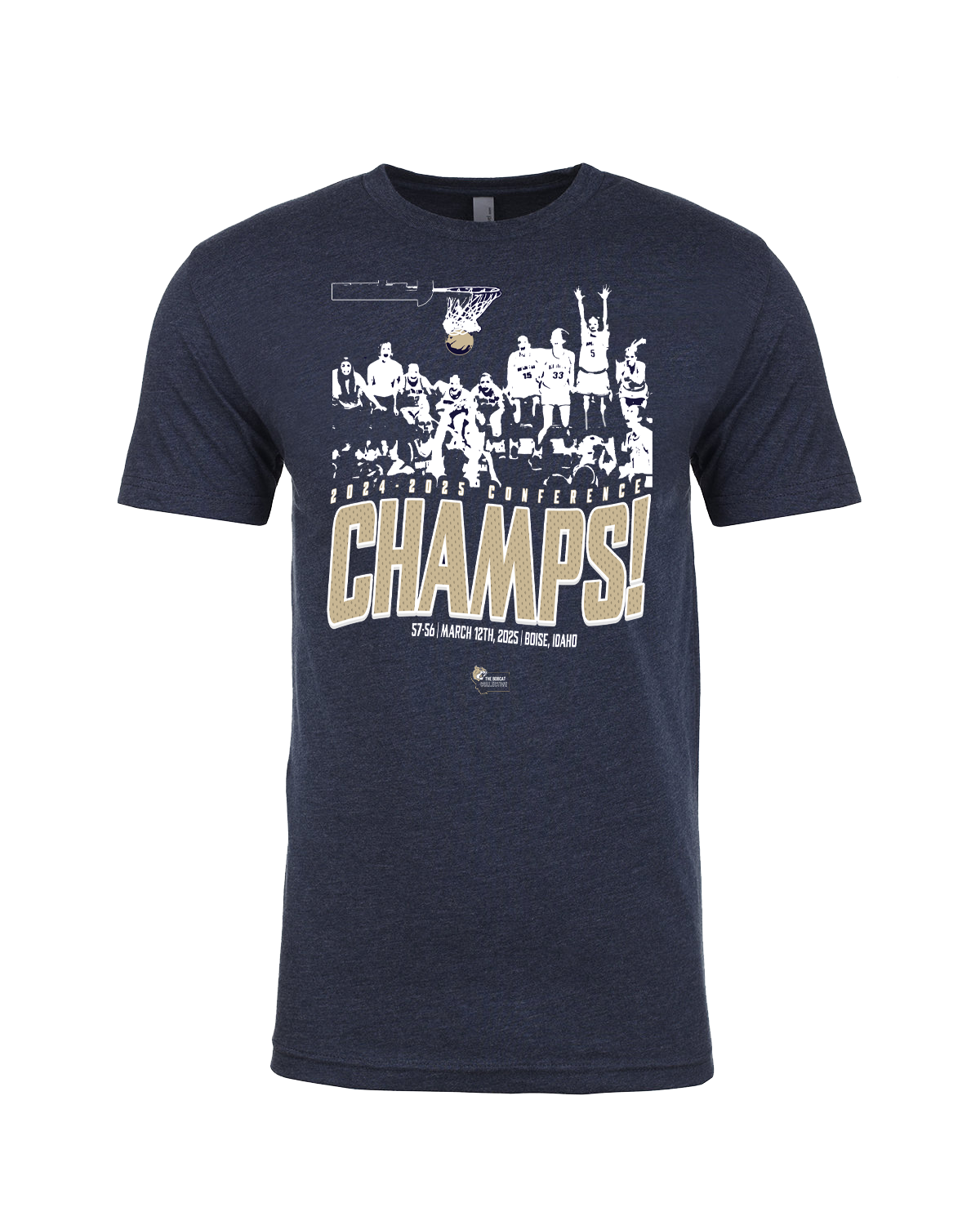 Bobcat Collective 2025 Women's Basketball Champs Shirt