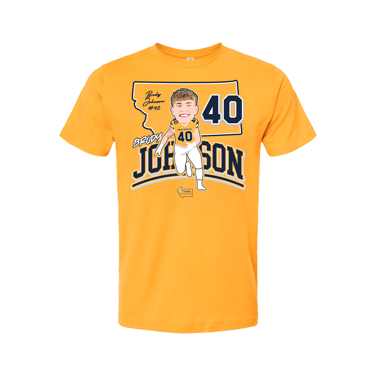 Brody Johnson 2025 Shirt - Gold