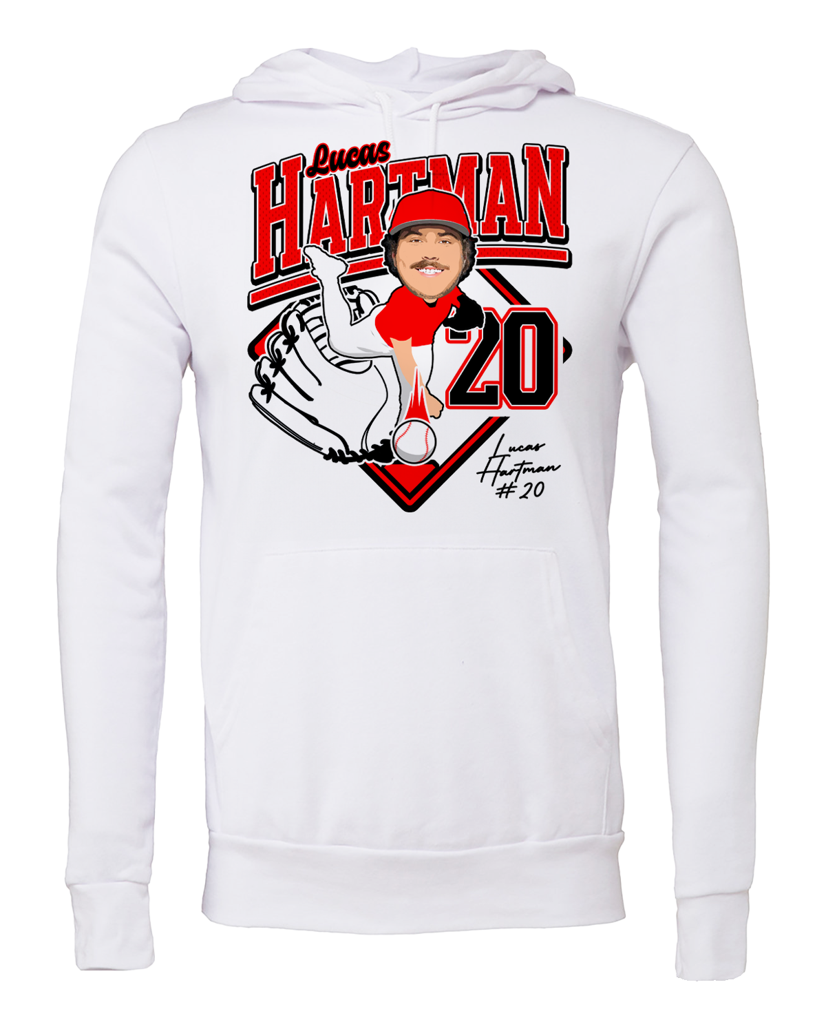 Lucas Hartman 2025 Hoodie