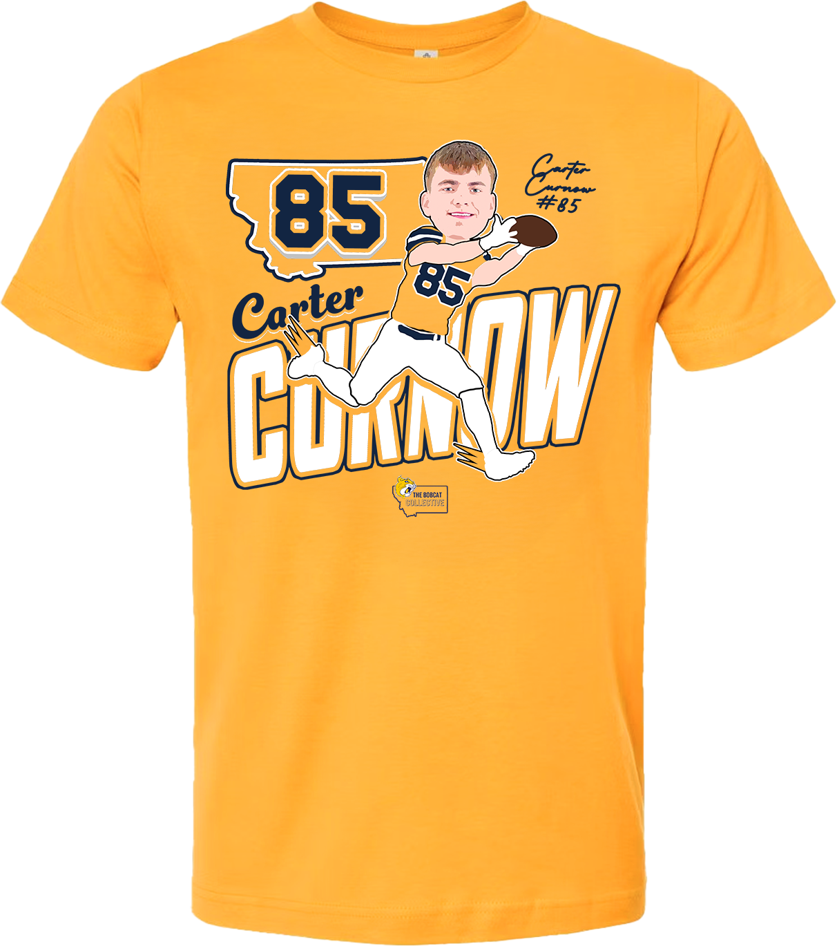 Carter Curnow 2025 Shirt - Gold