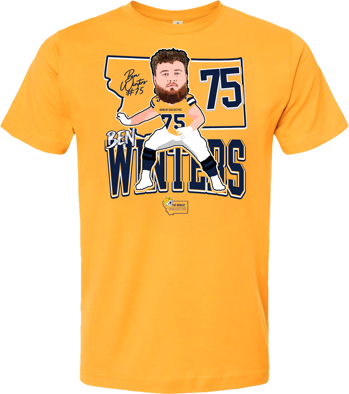 Ben Winters 2025 Shirt - Gold