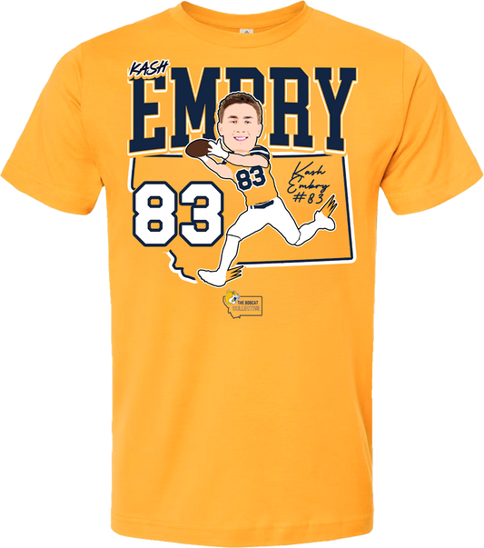 Kash Embry 2025 Shirt - Gold