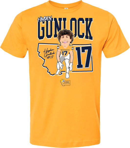 Hayden Gunlock 2025 Shirt - Gold