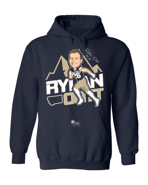 A picture of a person wearing a hoodie.
