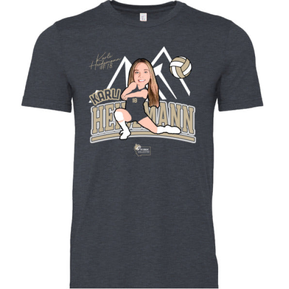 HEATHER NAVY - FRONT