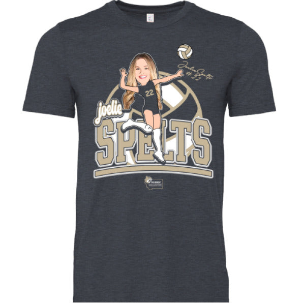 HEATHER NAVY - FRONT