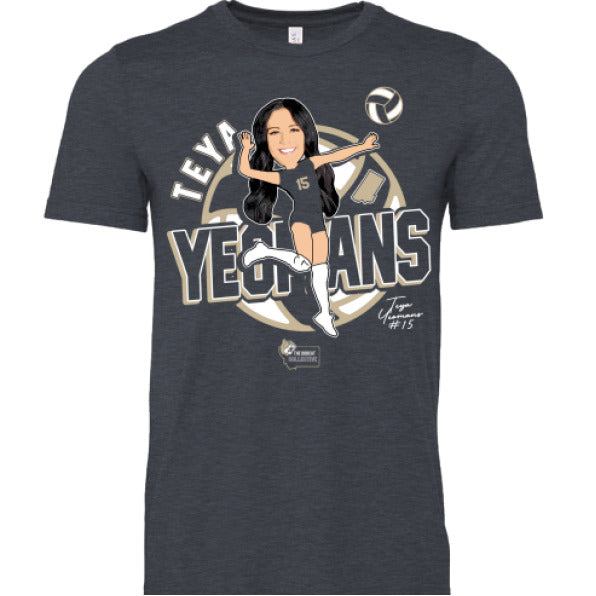 HEATHER NAVY - FRONT