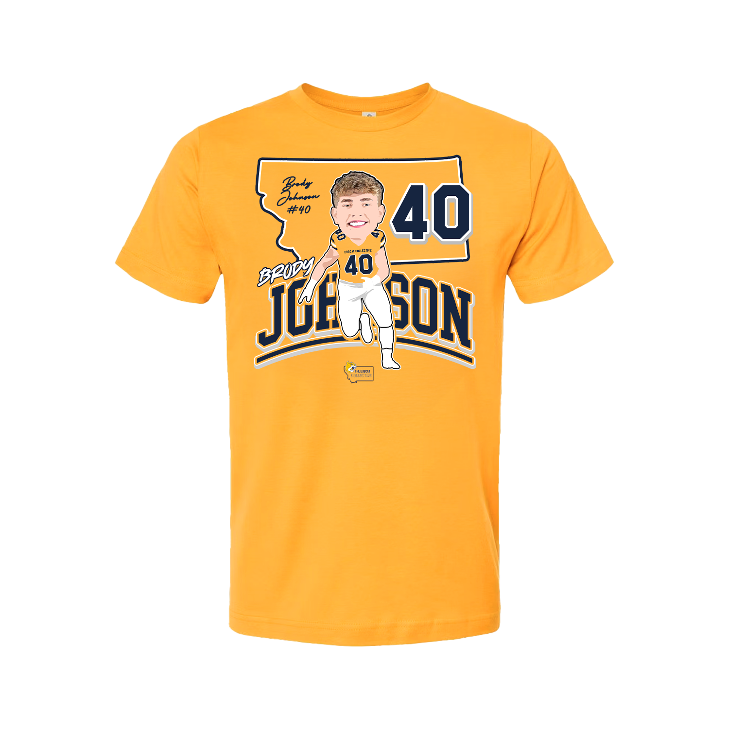 Brody Johnson 2025 Shirt - Gold