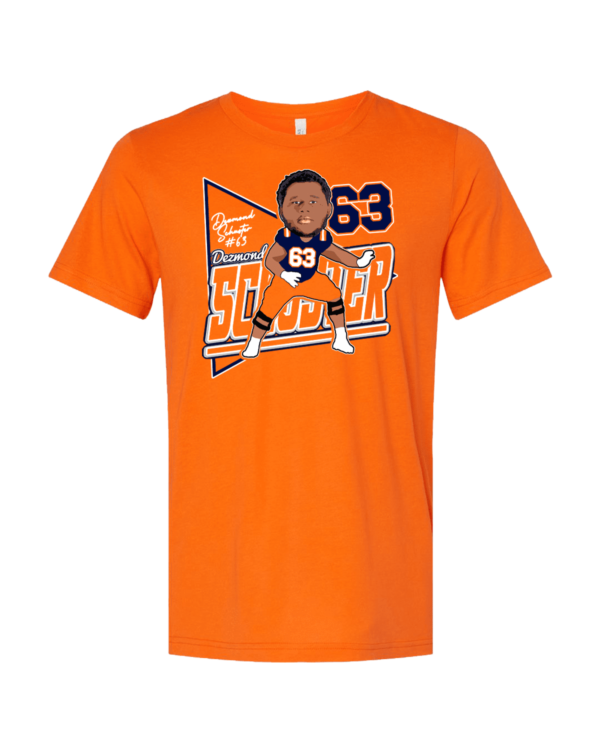 A t-shirt with an image of a player on it.