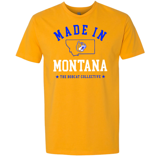 Made In Montana Shirt - Gold