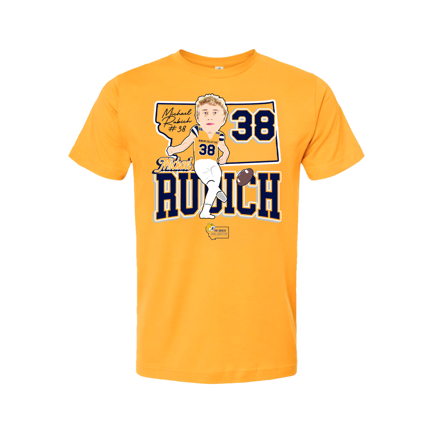 Michael Rubich 2025 Shirt - Gold