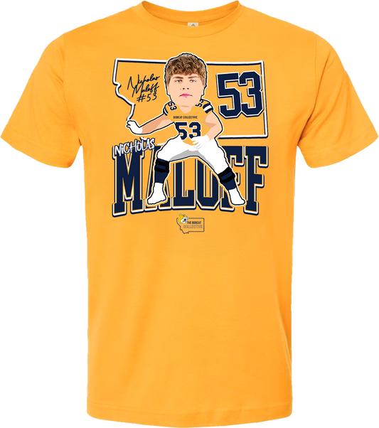 Nicholas Maloff 2025 Shirt - Gold