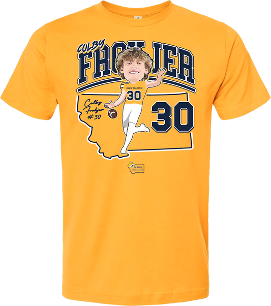 Colby Frokjer 2025 Shirt - Gold