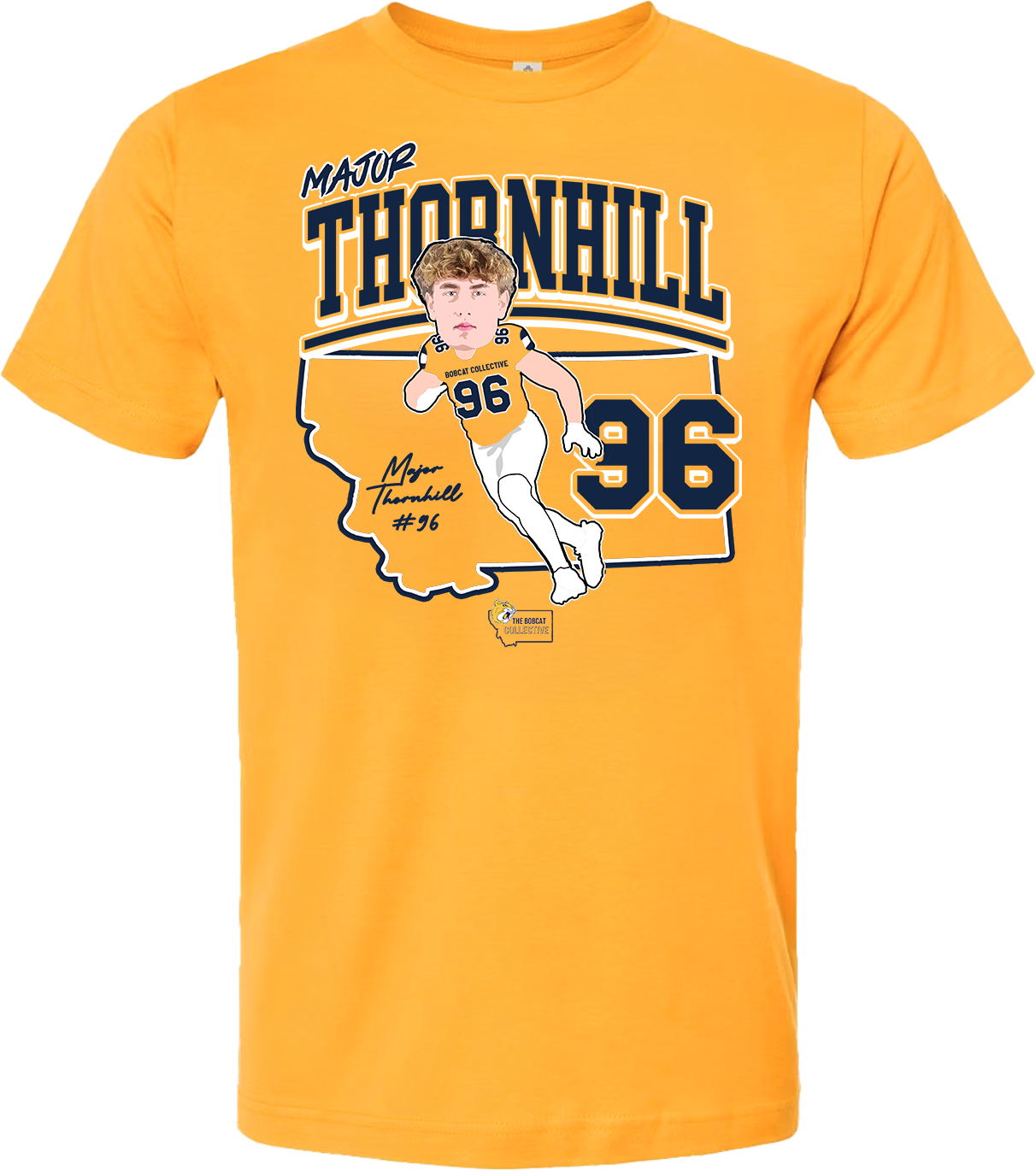Major Thornhill 2025 Shirt - Gold