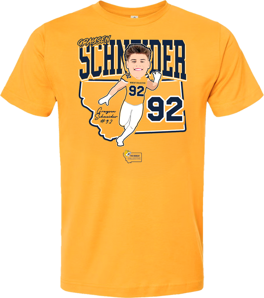 Graysen Schneider 2025 Shirt - Gold
