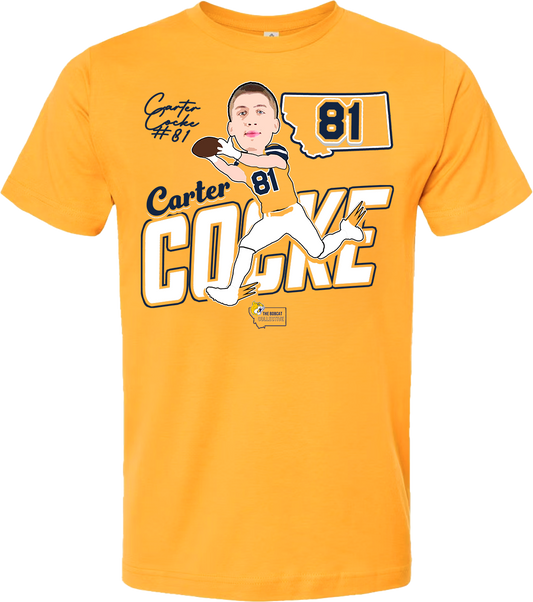 Carter Cocke 2025 Shirt - Gold