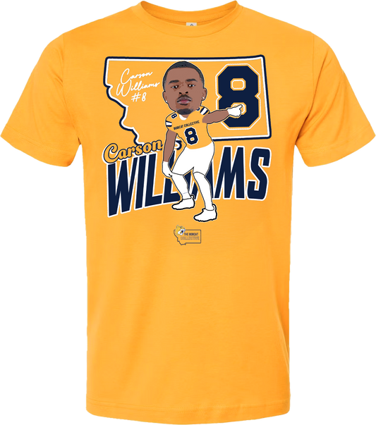 Carson Williams 2025 Shirt - Gold