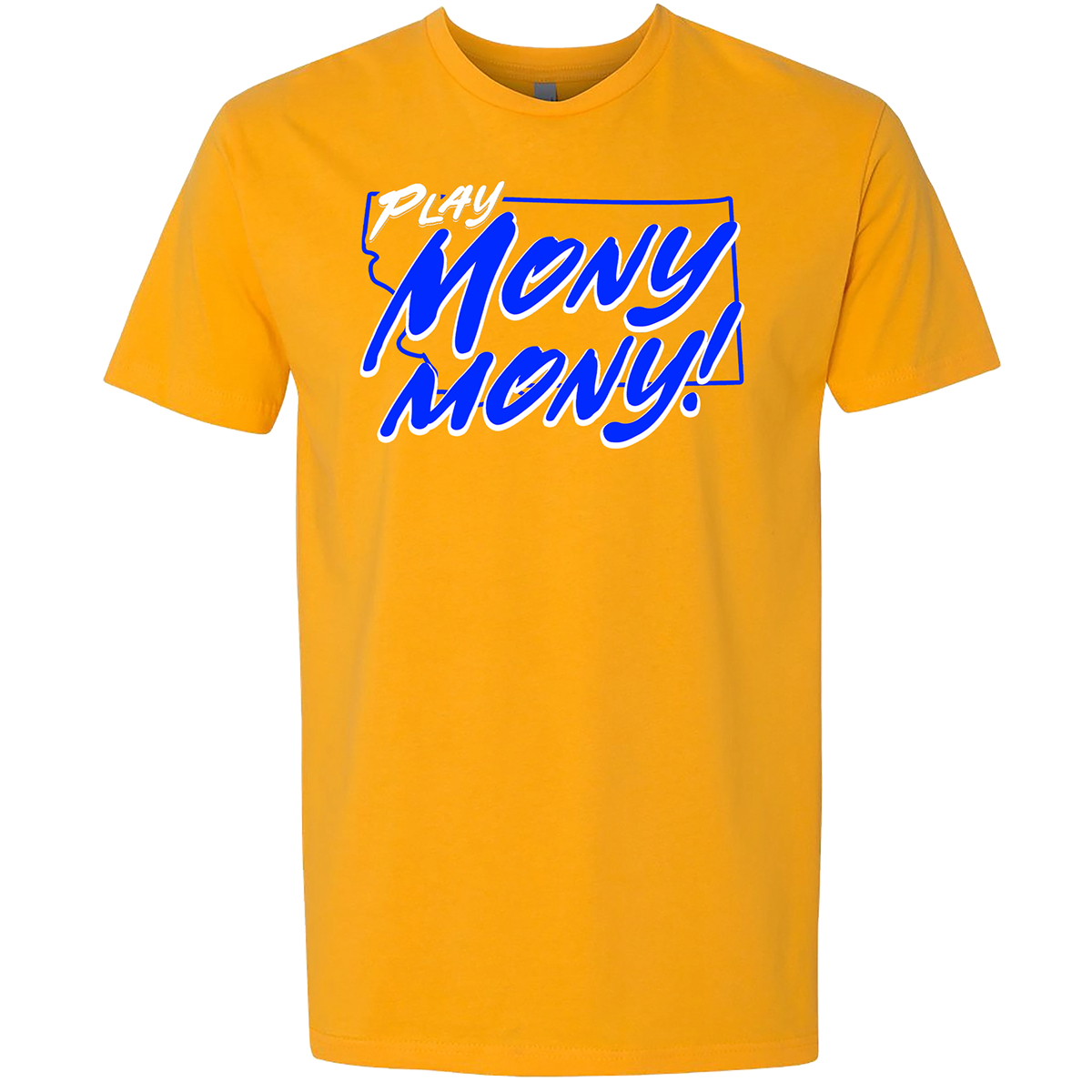 Play Mony Mony Shirt - Gold