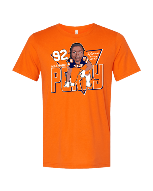 A picture of the front of a t-shirt.
