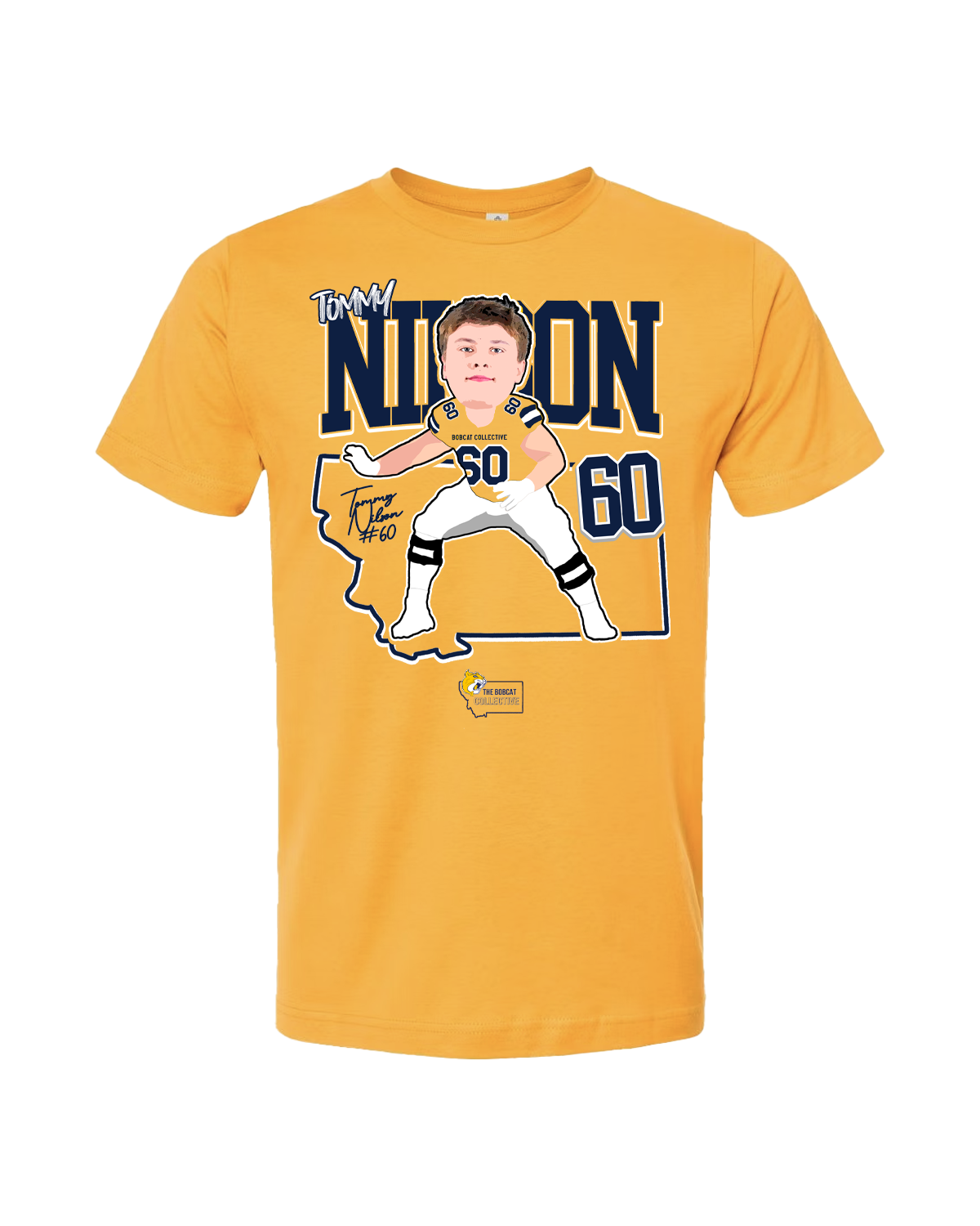 Tommy Nilson 2025 Shirt - Gold