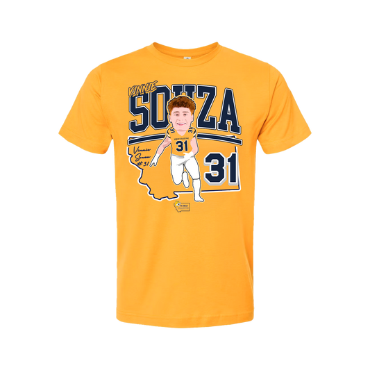Vinnie Souza 2025 Shirt - Gold