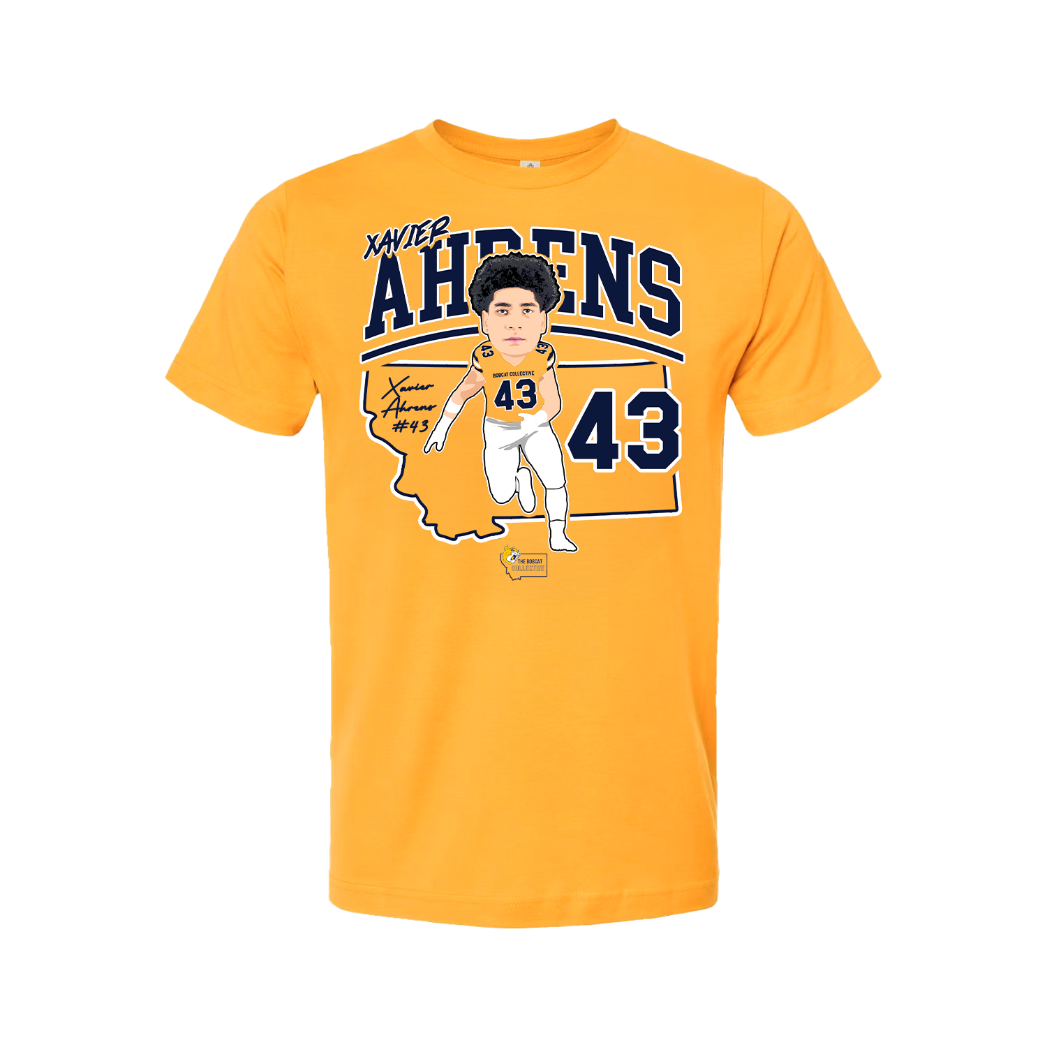 Xavier Ahrens 2025 Shirt - Gold