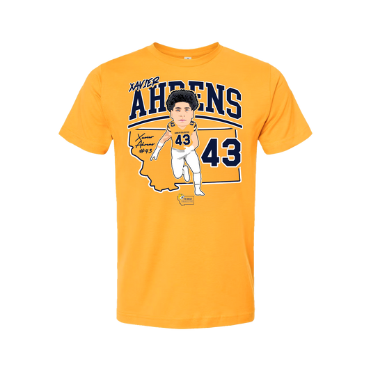 Xavier Ahrens 2025 Shirt - Gold