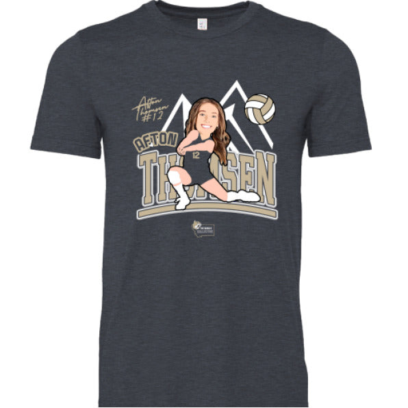 HEATHER NAVY - FRONT