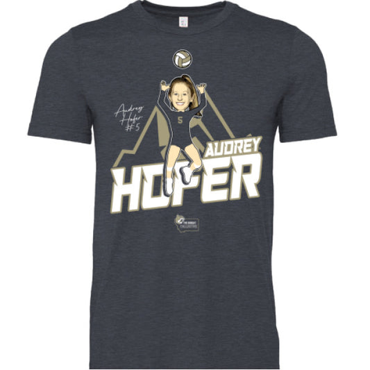 HEATHER NAVY - FRONT