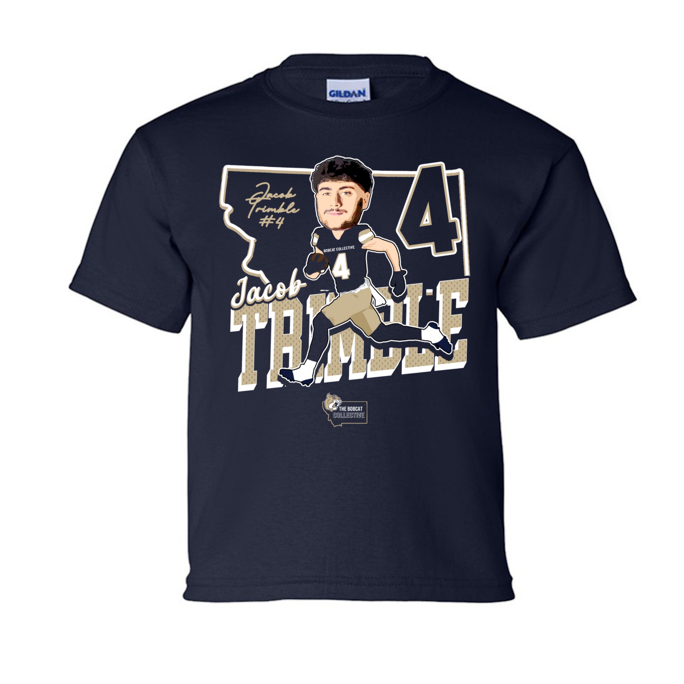 Jacob Trimble 2025 Youth Shirt - Navy – The NIL Shop