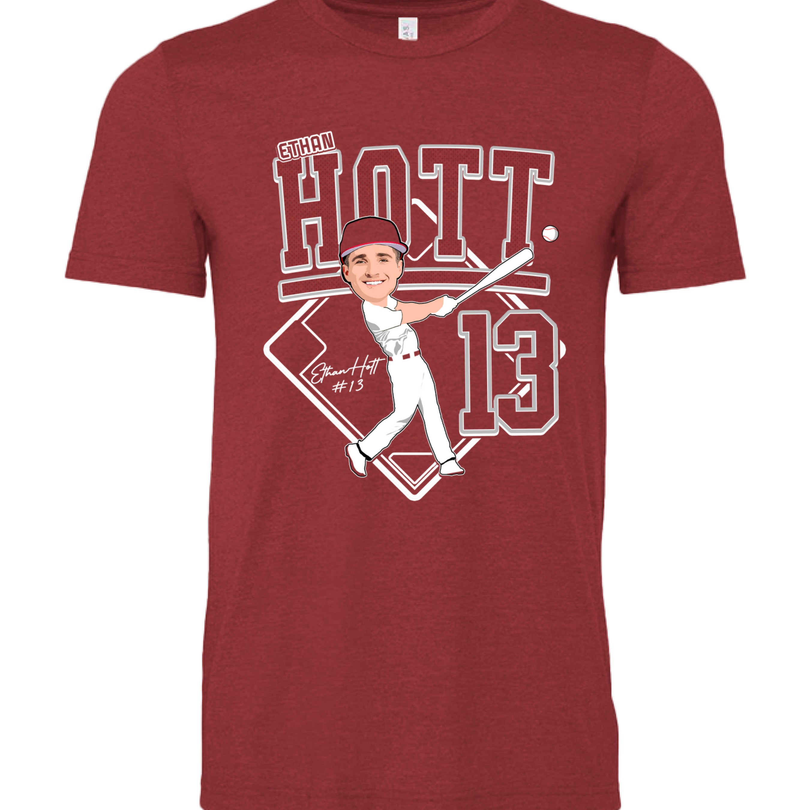 HTHR CANVAS RED - FRONT