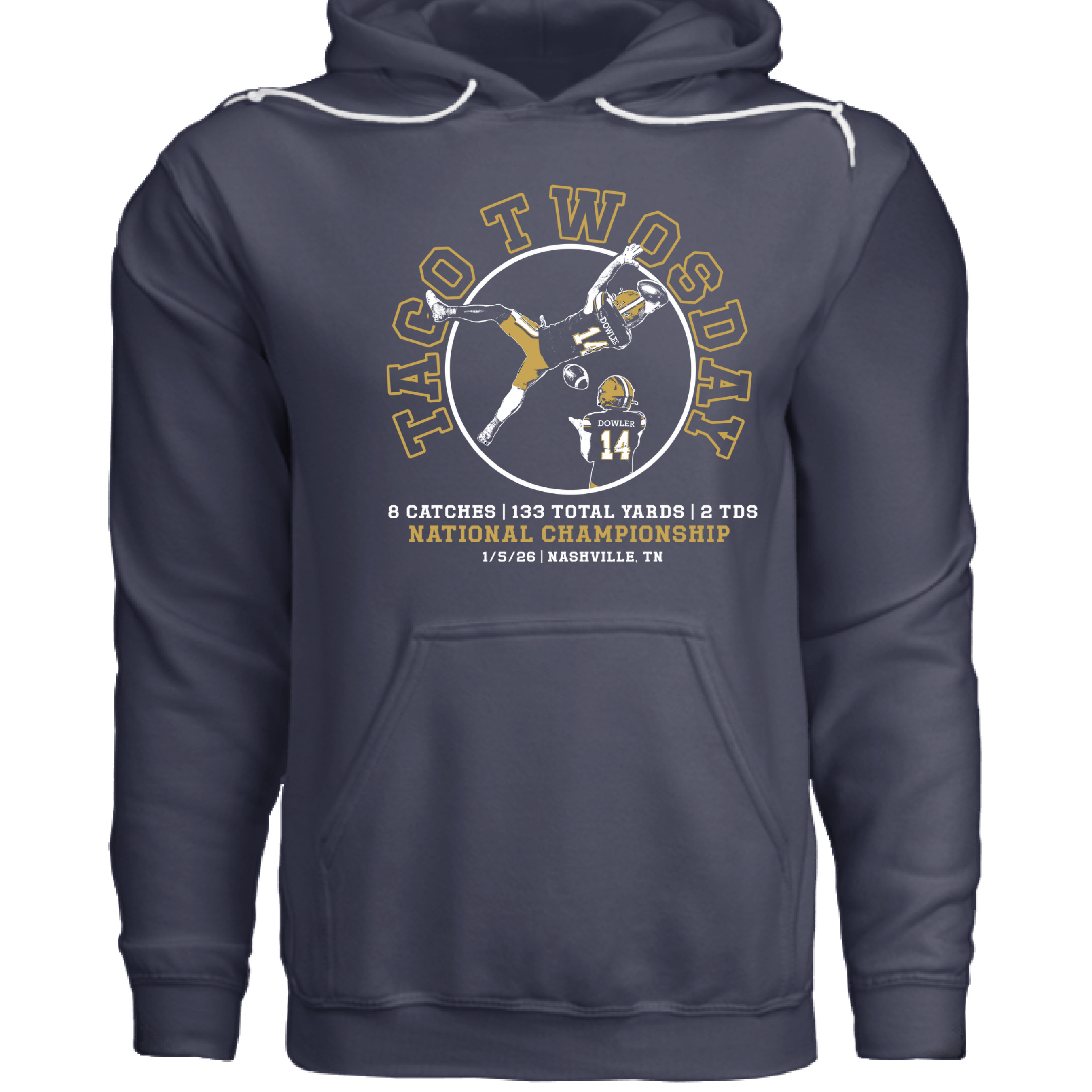 "Taco Twosday" National Championship Hoodie