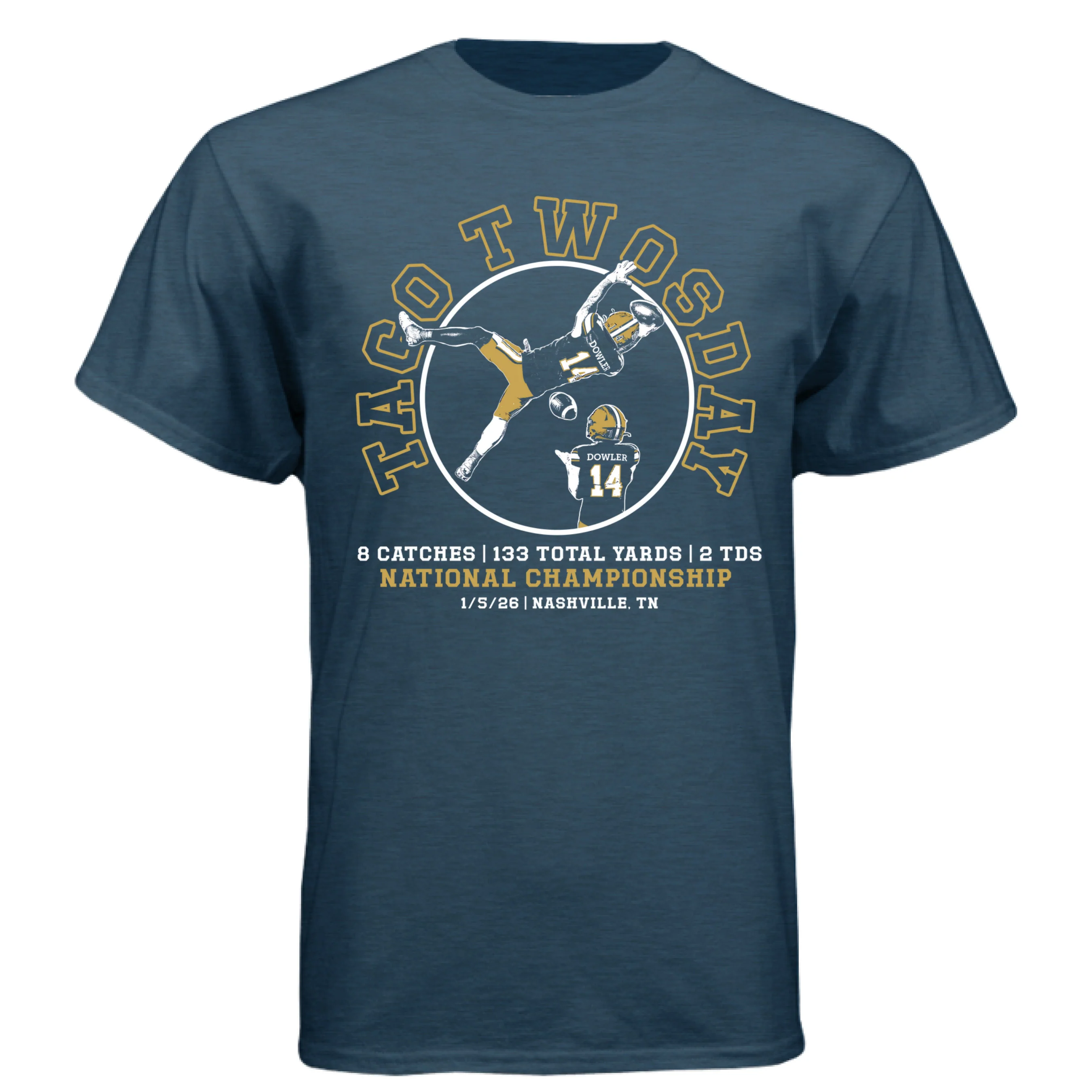 "Taco Twosday" National Championship Shirt